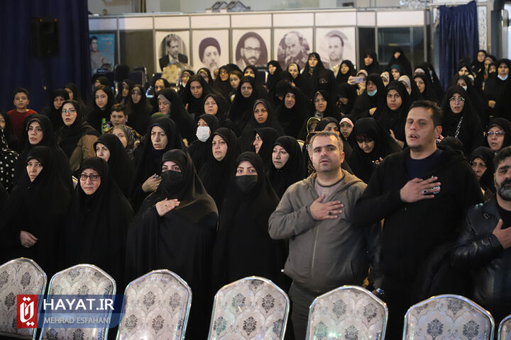 مراسم گرامیداشت چهارمین سالگرد شهادت حاج قاسم سلیمانی در گلزار شهدا