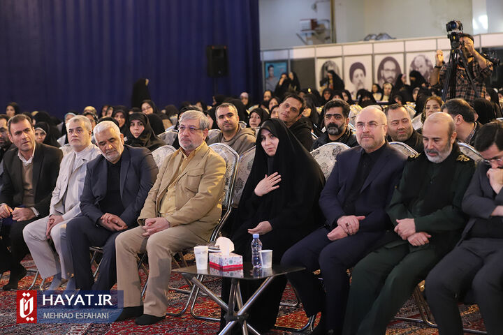 مراسم گرامیداشت چهارمین سالگرد شهادت حاج قاسم سلیمانی در گلزار شهدا