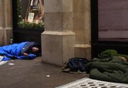 افزایش ۴۰ درصدی بی‌خانمان‌ها در انگلیس