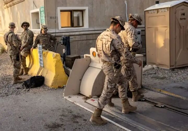 حمله پهپادی به پایگاه اشغالگران آمریکایی در شمال عراق
