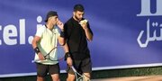 نایب‌قهرمانی تیم دونفره ایران در تنیس فیوچرز کیش