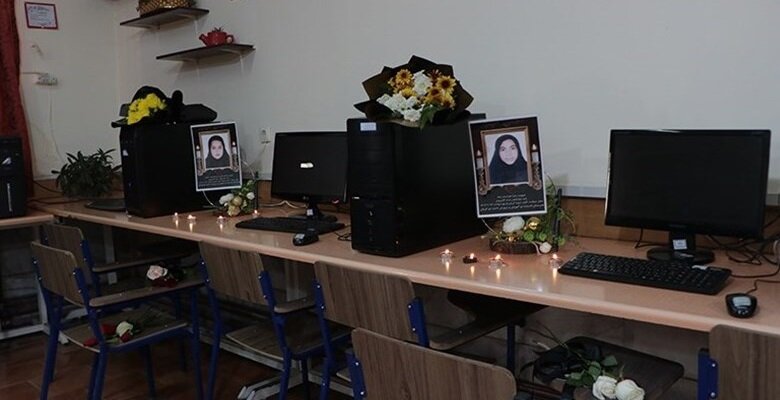 گل هایی که جای خالی دانش آموزان شهید را پر کردند + تصاویر 