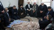 رئیس دیوان عالی کشور از مجروحان حادثه تروریستی کرمان دیدارکرد