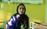 دختر مجروح ۱۴ ساله کرمانی انفجار تروریستی جان سالم به در برد