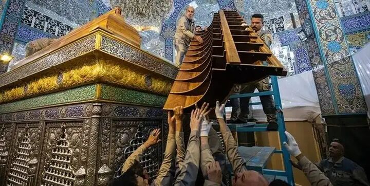 پروژه ساخت ضریح جدید حضرت معصومه (س) کلید خورد پروژه ساخت ضریح جدید حضرت معصومه (س) کلید خورد