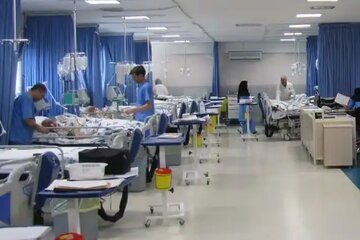 بستری شدن ۵۴۸ هزار و ۳۴۸ نفر در بیمارستان