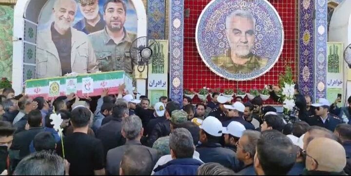 پیکر مطهر شهید «محمدعلی ضیاءالدینی» در کرمان تشییع شد پیکر مطهر شهید «محمدعلی ضیاءالدینی» در کرمان تشییع شد