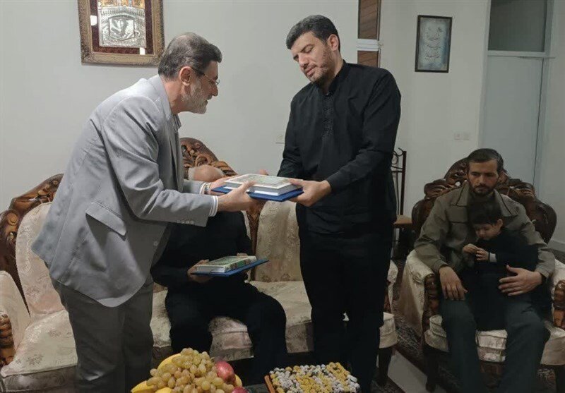 دیدار معاون رئیس جمهور با خانواده شهیدان «مریم قوچانی غروی» و «فاطمه دهقانی» + تصاویر