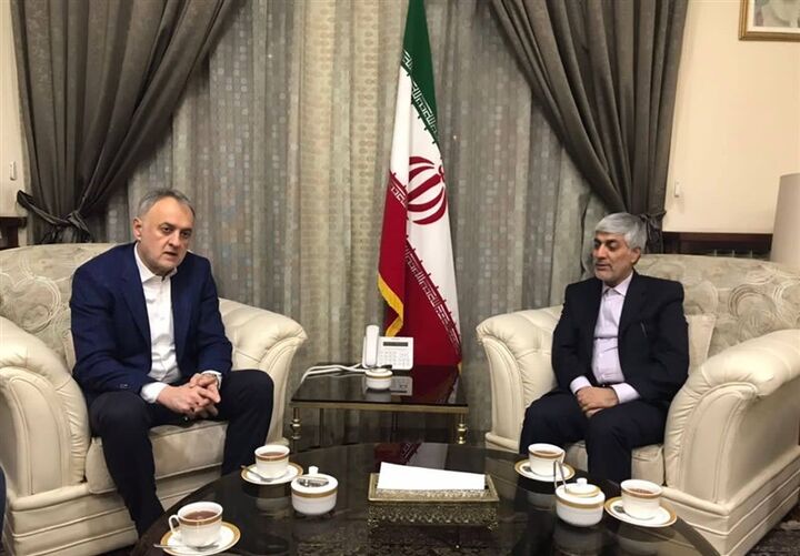 دیدار کیومرث هاشمی با وزیر ورزش صربستان دیدار کیومرث هاشمی با وزیر ورزش صربستان