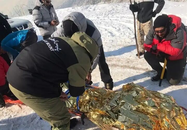 مرگ یک کوهنورد به دلیل سرمازدگی در دارآباد