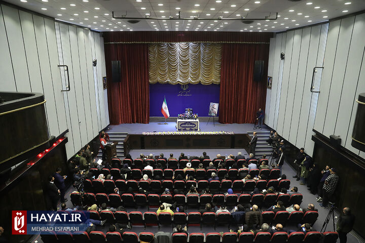 نشست خبری وزیر فرهنگ و ارشاد اسلامی