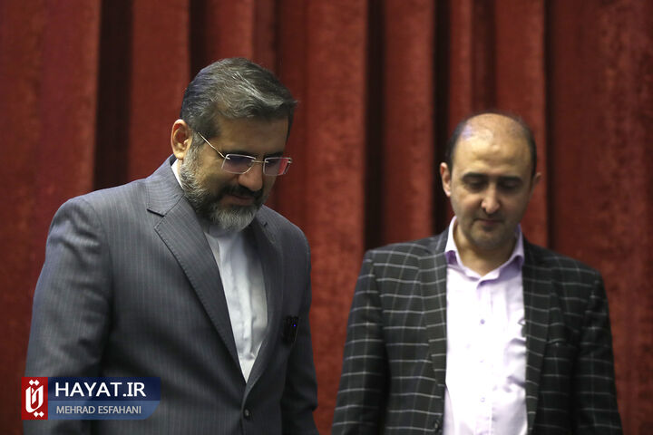 نشست خبری وزیر فرهنگ و ارشاد اسلامی