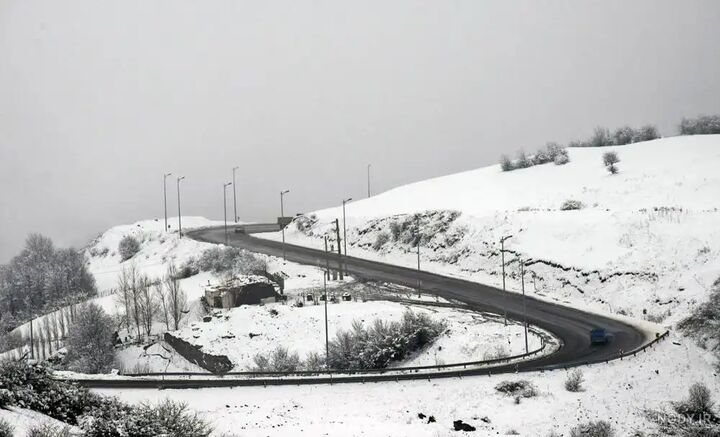 گردنه حیران مسدود شد گردنه حیران مسدود شد