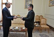 سفیر جدید ازبکستان رونوشت استوارنامه خود را تقدیم کرد