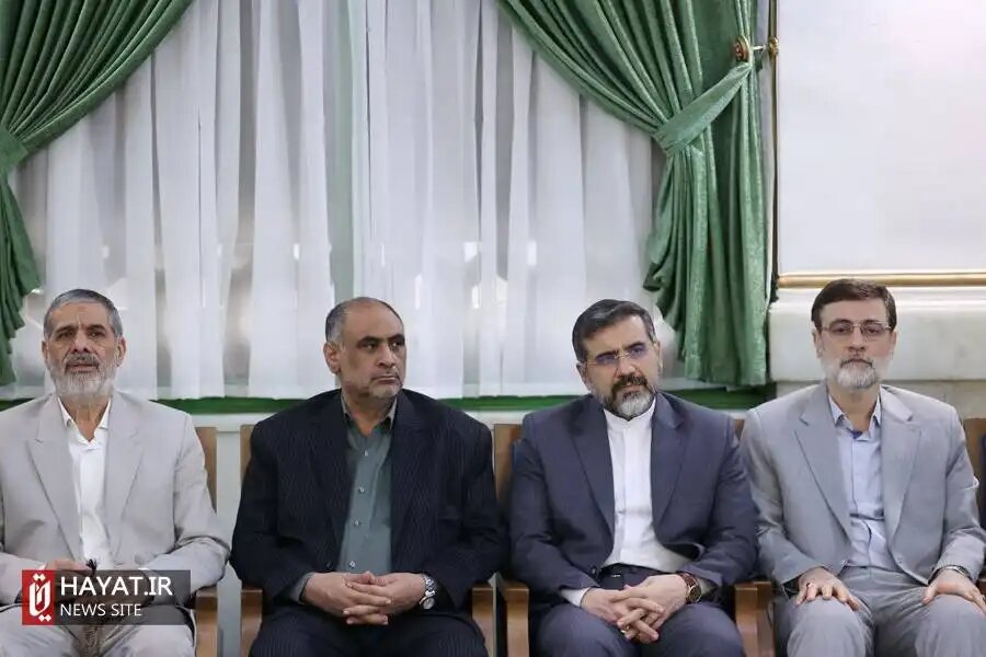 مراسم بزرگداشت شهدای مکتب سلیمانی با حضور رئیس جمهور و اعضای هیات دولت