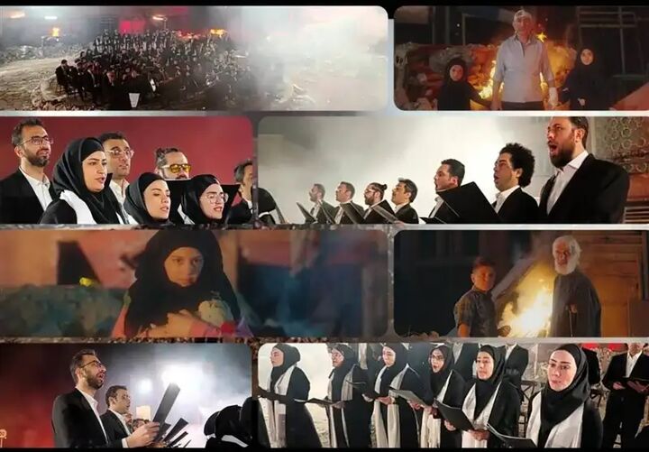 رونمایی از نماهنگ « قدس شریف» در آستانه روز غزه رونمایی از نماهنگ « قدس شریف» در آستانه روز غزه