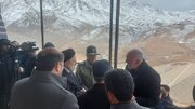 بازدید رئیس جمهور از سد نم‌رود در فیروزکوه