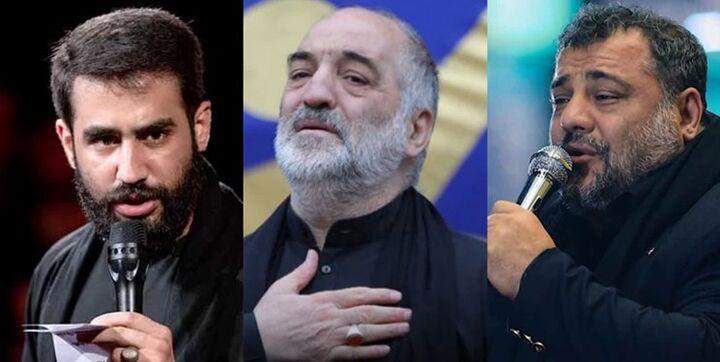 مداحان مشهور ایران شب لیلةالرغائب در بینالحرمین روضه میخوانند مداحان مشهور ایران شب لیلةالرغائب در بینالحرمین روضه میخوانند