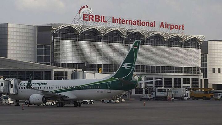 شنیدهشدن صدای انفجار شدید در نزدیکی فرودگاه بینالمللی اربیل شنیدهشدن صدای انفجار شدید در نزدیکی فرودگاه بینالمللی اربیل