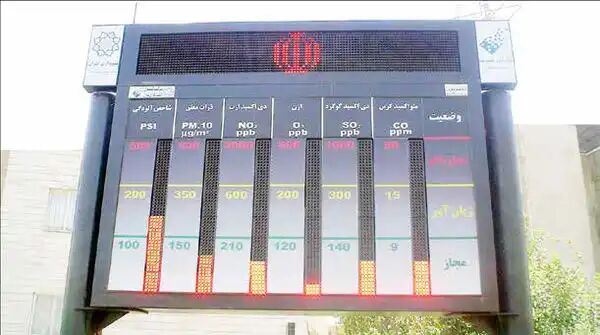 افزایش تعداد ایستگاه‌های سنجش کیفیت هوای شهرداری تهران تا پایان سال