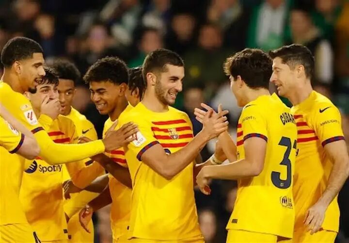 بارسلونا با طوفان فران تورس بتیس را از پا درآورد بارسلونا با طوفان فران تورس بتیس را از پا درآورد