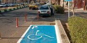 جریمه ۱۰۵ هزار تومانی توقف در محل پارک خودروی معلولان