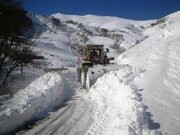 انسداد راه ۵۰۰ روستا در لرستان بر اثر بارش برف