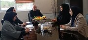 دیدار سرپرست بانوان اسکیت تهران با رئیس و نایب رئیس فدراسیون