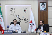 تصاویر/ نشست جانبازان شیمیایی با رئیس بنیاد شهید و امور ایثارگران
