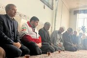 رئیس هلال احمر با خانواده شهید امدادگر حمله تروریستی کرمان دیدار کرد