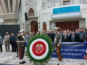تجدید بیعت استاندار و مدیران اجرایی تهران با آرمان‌های امام خمینی(ره)