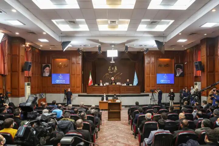 معرفی متهم ردیف سیویک دادگاه منافقین معرفی متهم ردیف سیویک دادگاه منافقین