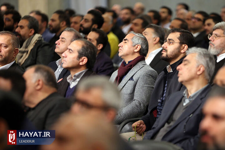 دیدار تولیدکنندگان و فعالان اقتصادی با رهبر معظم انقلاب