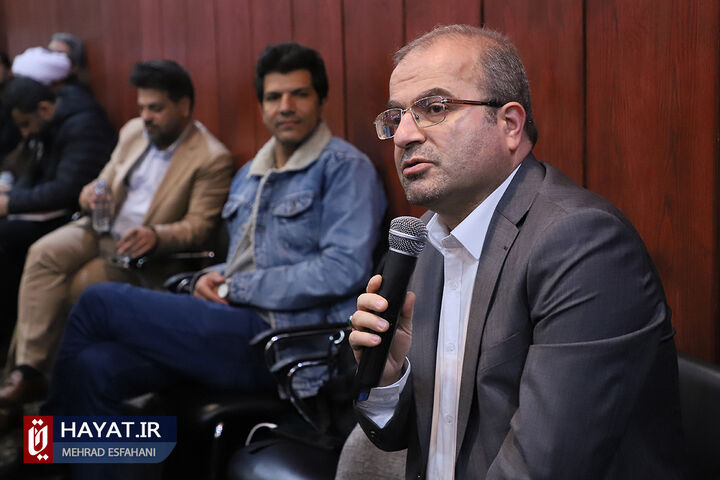 آیین رونمایی از پوسترهای آثار سینمایی گروه شاهد