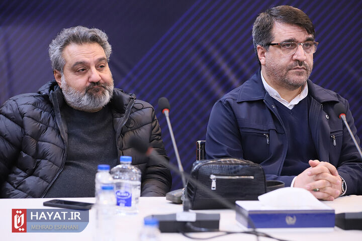 آیین رونمایی از پوسترهای آثار سینمایی گروه شاهد
