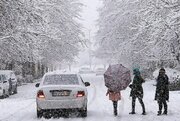 بارش باران و برف در بیشتر مناطق ایران