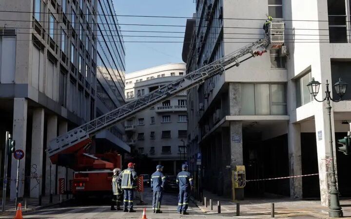 انفجار در محوطه وزارت کار یونان تلفات جانی نداشت