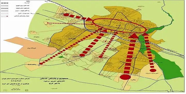 مغایرت طرح تفصیلی کرج با طرح جامع این شهر