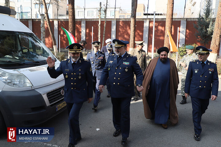 مراسم تقدیر و اعطای نشان افتخار به پیشکسوتان نیروی هوایی ارتش