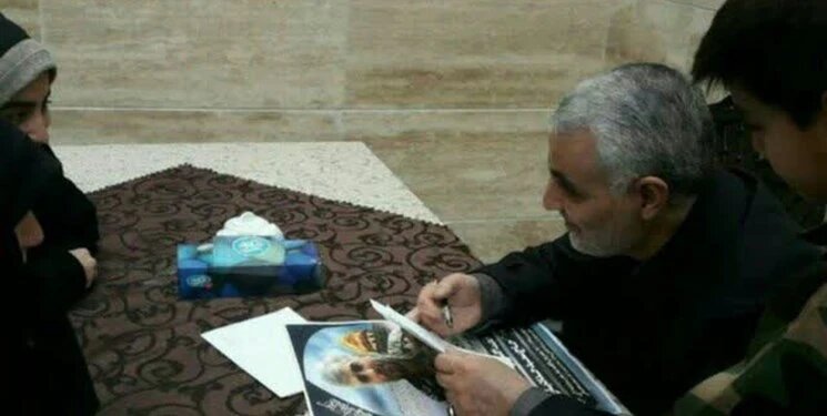 فرزند شهیدی که اشک حاج قاسم را درآورد