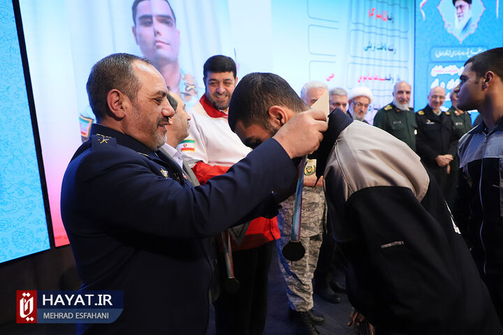 مراسم اختتامیه اولین دوره مسابقات مهارتی کارکنان وظیفه نیروهای مسلح