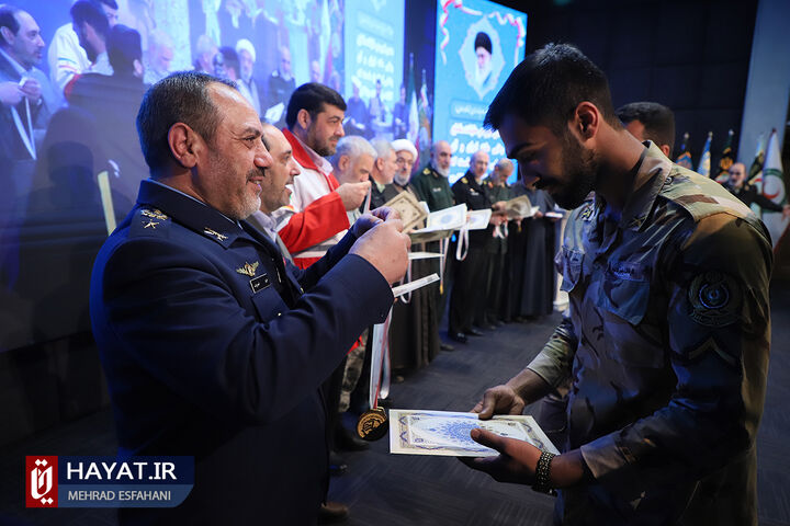 مراسم اختتامیه اولین دوره مسابقات مهارتی کارکنان وظیفه نیروهای مسلح