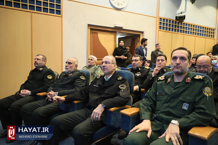 مراسم اختتامیه اولین دوره مسابقات مهارتی کارکنان وظیفه نیروهای مسلح