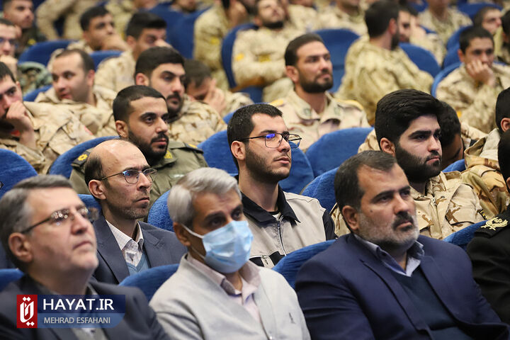 مراسم اختتامیه اولین دوره مسابقات مهارتی کارکنان وظیفه نیروهای مسلح