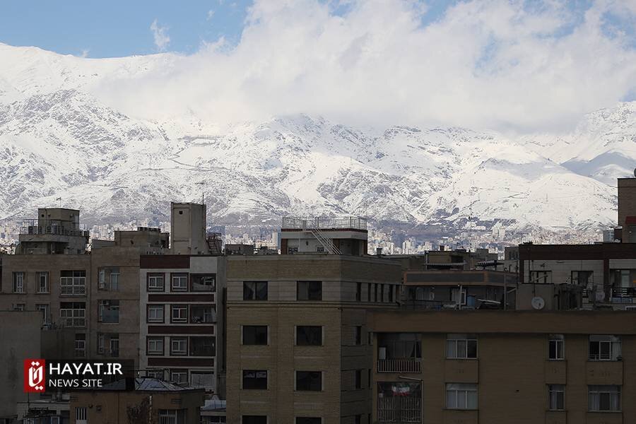 تصاویری از روز پاک و دیدنی پایتخت/ وقتی کوهها دیده شدند!