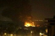 شنیده شدن صدای چند انفجار در شرق بغداد + فیلم