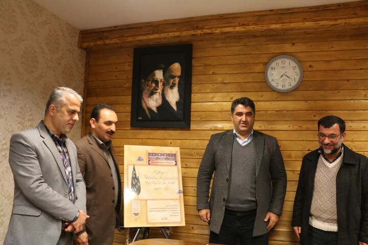تقریظ رهبری برای شهید محیط بان گیلانی رونمایی شد تقریظ رهبری برای شهید محیط بان گیلانی رونمایی شد