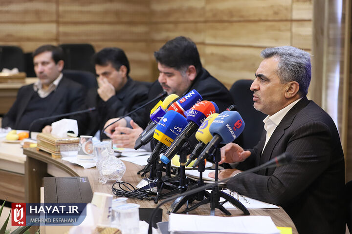 نشست خبری معاون سلامت و توانمندسازی اجتماعی بنیاد شهید و امور ایثارگران