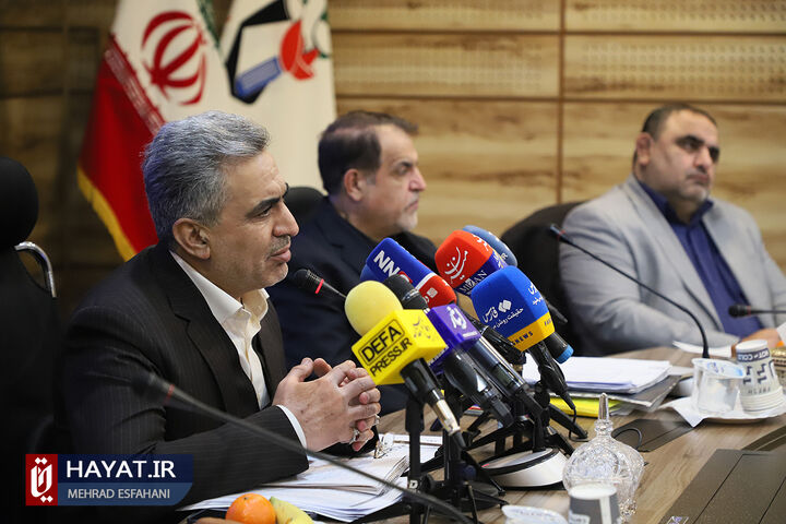 نشست خبری معاون سلامت و توانمندسازی اجتماعی بنیاد شهید و امور ایثارگران