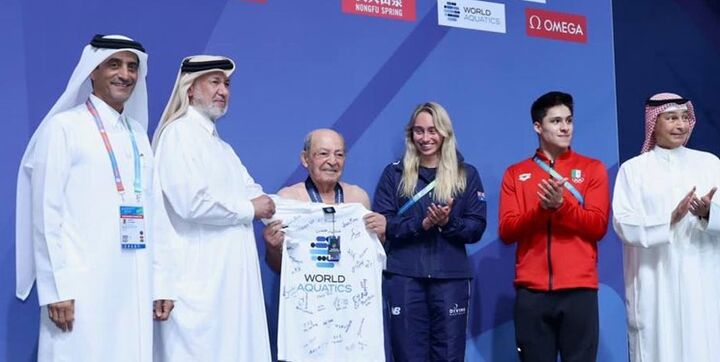 افتخارآفرینی شیرجهرو 100 ساله ایرانی در جهان افتخارآفرینی شیرجهرو 100 ساله ایرانی در جهان